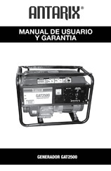 Antarix GAT2500 Manual De Usuario Y Garantía