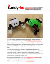 Candy-Ho Electronics Critter Guia De Inicio Rapido