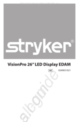 Stryker 0240031021 Manual Del Usuario