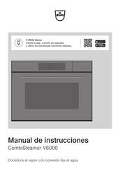 V-ZUG CS6T-23033 Manual De Instrucciones