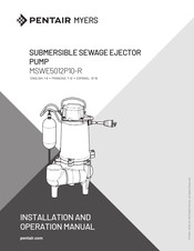 Pentair MSWE5012P10-R Manual Del Usuario