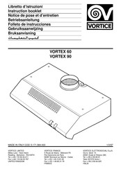 Vortice VORTICE 60 Folleto De Instrucciones