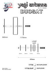 Eantenna DUOSAT Manual Del Usuario