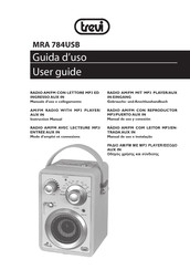 Trevi MRA 784USB Manual De Uso Y Conexión