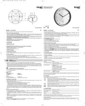 Tfa DESIGN Instrucciones De Uso