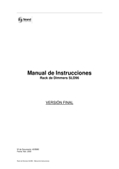 Strand Lighting SLD96 Manual De Instrucciones