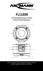 ANSMANN FL1100R Manual Del Usuario