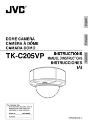 JVC TK-C205VP Instrucciones