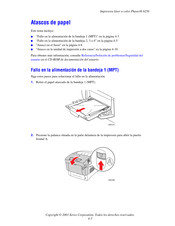 Xerox Phaser 6250 Guía De Resolución De Problemas