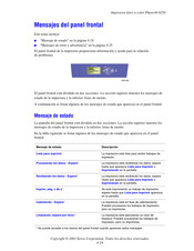 Xerox Phaser 6250 Guia Del Usuario
