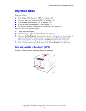 Xerox Phaser 6250 Guia Del Usuario