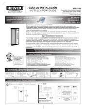 Helvex MB-1100 Guia De Instalacion