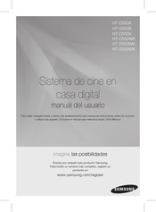 Samsung HT-D550K Manual Del Usuario