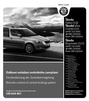 Skoda 5J0 054 907 Manual Del Usuario