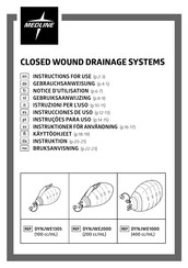 Medline DYNJWE2000 Instrucciones De Uso