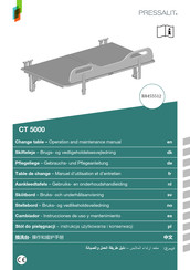 Pressalit CT 5000 Instrucciones De Uso Y Mantenimiento