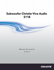 Christie S118 Manual Del Usuario