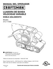 Craftsman 315.117280 Manual Del Operador