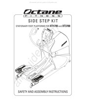 Octane Fitness XT4700 Manual De Instrucciones