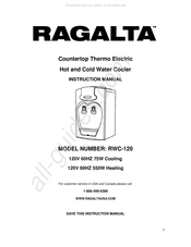 Ragalta RWC-120 Manual De Instrucciones