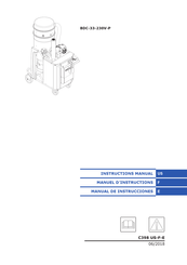 Blastrac BDC-33-230V-P Manual De Instrucciones