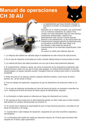 SMB CH 30 AU Manual De Operaciones