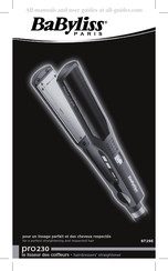 BaByliss PARIS pro230 Manual Del Usuario