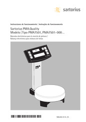 Sartorius PMA7501 Instrucciones De Funcionamiento