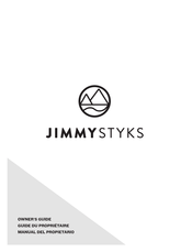 Jimmy Styks STRIDER Manual Del Propietário