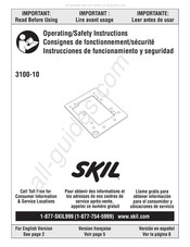 Skil 3100-10 Manual De Instrucciones