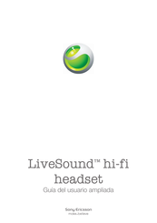 Sony Ericsson LiveSound Guia Del Usuario