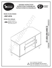 South Shore 4507 Instrucciones De Ensamblaje