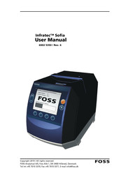 Foss Infratec Sofia Manual Del Usuario