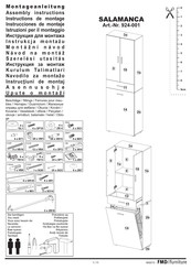 FMD Furniture SALAMANCA 924-001 Instrucciones De Montaje