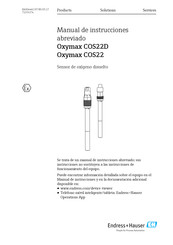 Endress+Hauser Oxymax COS22 Manual De Instrucciones