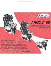 Graco ARGOS 80 Manual Del Propietário