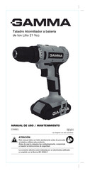 Gamma G12103AR Manual De Uso & Mantenimiento