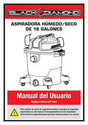 Black Diamond VJH1612PF 3801 Manual Del Usuario