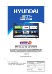 Hyundai Electronics HYLED407iNT2 Manual De Usuario