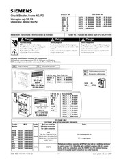Siemens PX 0 Serie Instrucciones De Montaje