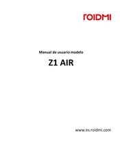 Roidmi Z1 AIR Manual De Usuario