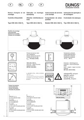 Dungs VDK 200 A S02 H2 Instrucciones De Servicio Y De Montaje