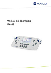 Maico MA 42 Manual De Operación