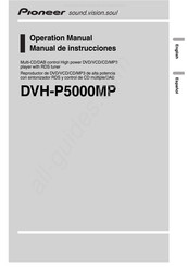 Pioneer DVH-P5000MP Manual De Instrucciones