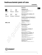 Indesit WIXL 125 Instrucciones Para El Uso