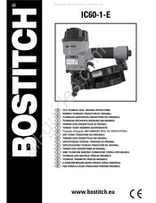 Bostitch IC60-1-E Especificaciones Técnicas