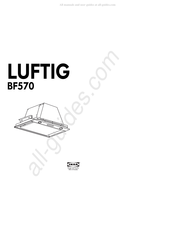 IKEA LUFTIG BF570 Instrucciones De Montaje