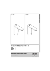 Grohe EUROSMART COSMOPOLITAN E 36 328 Manual Del Usuario