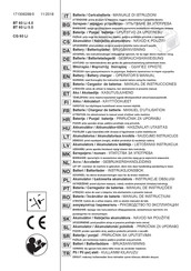 Stiga BT 60 Li 4.0 Manual De Instrucciones