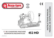 Accu turn 452 HD Manual De Instrucciones